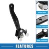 X AUTOHAUX Sliding Door Roller Guide Arm Hinge Bottom Right
