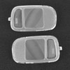 Front Dome Light Lens Cover 05183270AA Fit for Dodge Ram