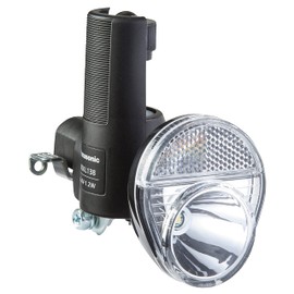 Panasonic NSKL138-B LED Bicycle Lamp, Black, Wide LED