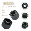 1/2”12.7mm and 1/4”6.35mm Collet Chuck And Nut Replace for Dewalt