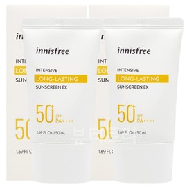 Innisfree Intensive Long-Lasting Sunscreen EX 50ml+50ml / 이니스프리 인텐시브 롱래스팅 선스크린 EX 50ml+50ml