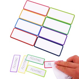 Magnetic Strips Writeable, Pack of 27 Magnets for Labelling, Wipeable Writeable Magnets, Whiteboard Magnets, Whiteboard Accessories for Whiteboards, Refrigerator, Iron Struts, 8 x 3 cm