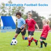 GRPSKCOS Boys Soccer Socks 1 Pair Kids Knee High Socks