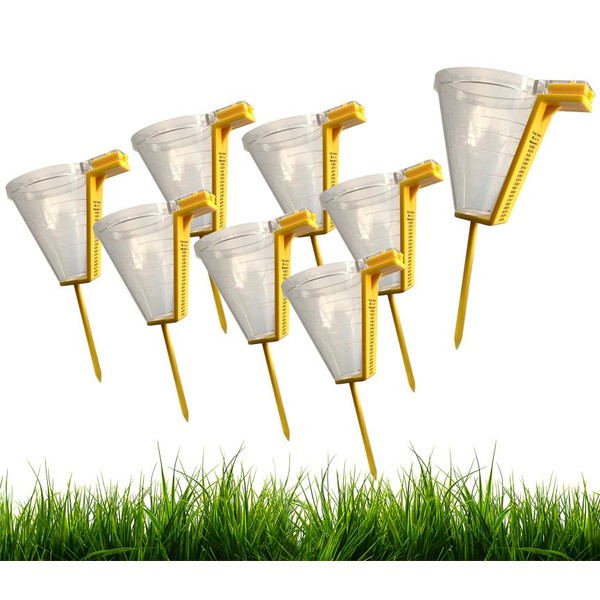 Pro Irrigation Catch Cups Extremely Calibration Outdoor Accurate Tool for
