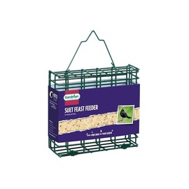 Gardman A01100 Bird, Natural, Suet Feast Feeder, 13.0 cm*5.0 cm*13.0 cm