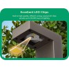 EDISHINE 6 Pack Low Voltage Landscape Lights, Square Modern Aluminum