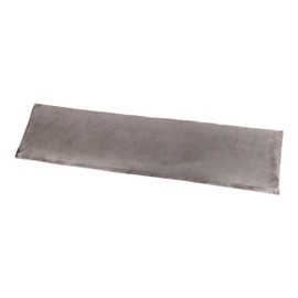 BaSaTex Cashmere Touch Cushion Cover, Cushion Covers, Side Sleepers, Nursing Pillow, 40 x 145 cm, Similar to Nicky Teddy Corals Fleece Pillowcase, Taupe