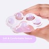 Glitter Clear Paw Taba Squishy Toys for Kids & Adults