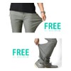 Aruge Chino Pants, Stretch Pants, Easy Pants, Tapered, Stretch, Large