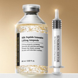 UnKnown Home Shopping Product Ingredient Editor Melting Thread Lifting Silk Peptide Ampoule Large Capacity 1ea 60ml / 홈쇼핑 상품 성분에디터 녹는실 리프팅 실크 펩타이드 앰플 대용량 1개 60ml