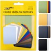 ZEFFFKA Premium Quality Fabric Iron-on Patches Inside & Outside Strongest