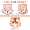 Landofgenie Adult Printed Diaper High Absorption Capacity 10Pack (L36-46")