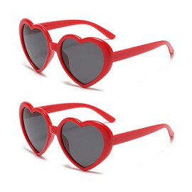 SJBNCai Kids Heart Sunglasses Cute Sunglasses for Girls Boys Age 3-10 Eyewear Outdoor Beach