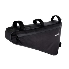 Venzo Road Mountain Bike Bicycle 2.5L 210D Waterproof Polyester Under Frame Top Tube Front Storage Triangle Pouch Bike Touring Packing Bags