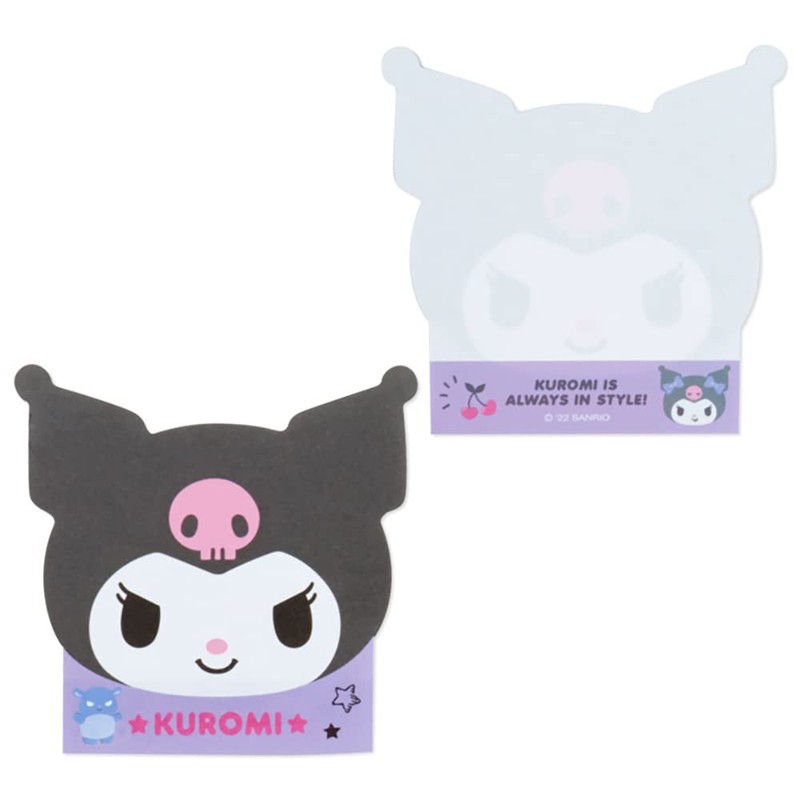 Sanrio (SANRIO) Kuromi Character Face-shaped Memo 932507
