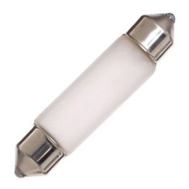 satco 06989 - X5T3 1/4 F Festoon S6989 Miniature Automotive Light Bulb