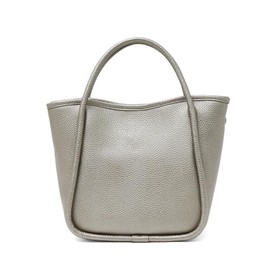 VITAFELICE Inb-10044p Women's Piping 2-Way Mini Tote Bag, metallic