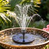 Vitcoco 2.5 W Solar Fountain, Upgraded Solar Pond Pump