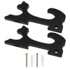 VGOL 2PCS 18x7.8cm 2 Layer Wall Mounted Sword Rack Wall