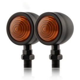 2PCS 12V 5W Motorcycle Turn Signal Indicator Bulbs, Universal Fit Amber Blinkers for Front/Back, Easy Installation, Bright and Long-Lasting