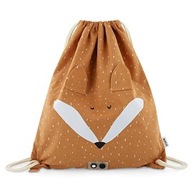 Trixie Unisex Kid's Drawstring Bag Mr. Fox, Orange, One Size