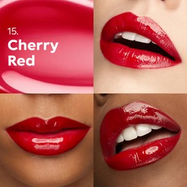 KIKO Milano 3D Hydra Lip Gloss – High Shine, Hydrating, Plumping, Non-Sticky, Moisturizing Lip Makeup – 15 Cherry Red – 6.5ml