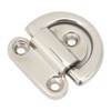 Stainless Steel Marine Folding Pad Eye Cleat Heavy Duty D