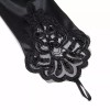 Unbranded Fingerless Long Gloves Elbow Length Satin Gloves Opera Evening