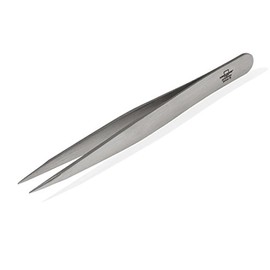 Profinox Pointed Stainless Steel Tweezers. Made by Malteser in Solingen, Germany