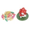 Mushroom Backflow Incense Burners Cute Waterfall Incense Holder with 20