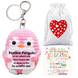 AUNGKWANG Small Gifts for Boys and Girls, Funny Positive Potato Positive Gifts, Applies to Back to School Girls and Boys, Small School Cone Souvenir, Birthday Gift (Pink)