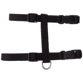 Coastal Pet Products CCP6341BLK Nylon Adjustable Figure H Cat Harness, Black