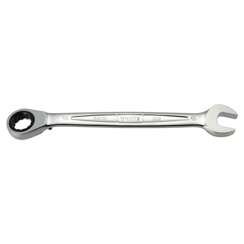 TONE Ratchet Ring Wrench Reversible Offset RMR-18 18mm