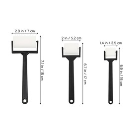 DEARMAMY Paint Roller:9Pcs Foam Paint Brushes-Mini Paint Roller Tool,High Density Sponge Paint Brushes for Smaller DIY Stenciling Projects