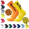 Professional Non-Slip Mid-Tube Yoga and Soccer Training Socks with Thick Towel Bottom Unisex 215 Tc Model/Red 20ea