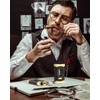 XIFEI Cigar Cutter, Stainless Steel V-Cut Cigar Cutter Built-in Cigar
