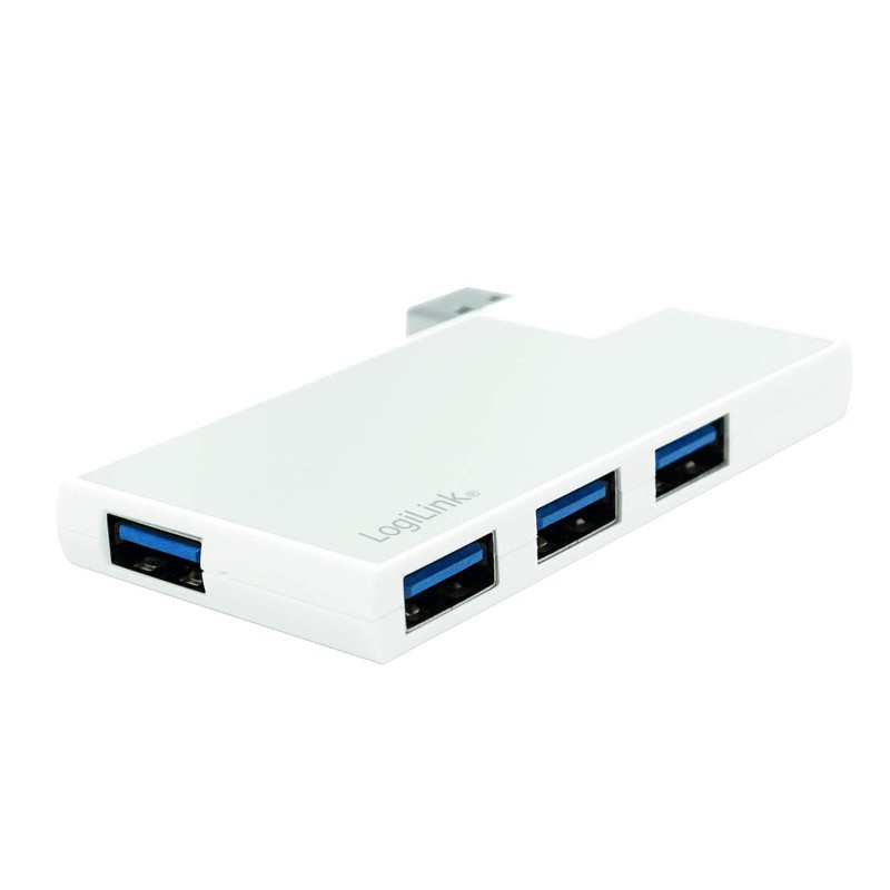 Logilink UA0303 USB 3.0 HUB 90/180 Degree Rotating Silver