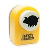 Punch Bunch 2/Pig Medium Punch Approx. 1 Inches