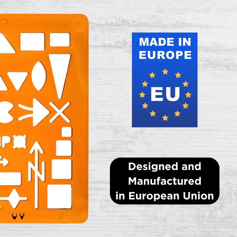 Nato Army Military Map Marking Stencil Series 2