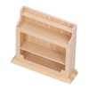 Dollhouse Cabinet Miniature Model Fine Workmanship Composite Wood Miniature Display