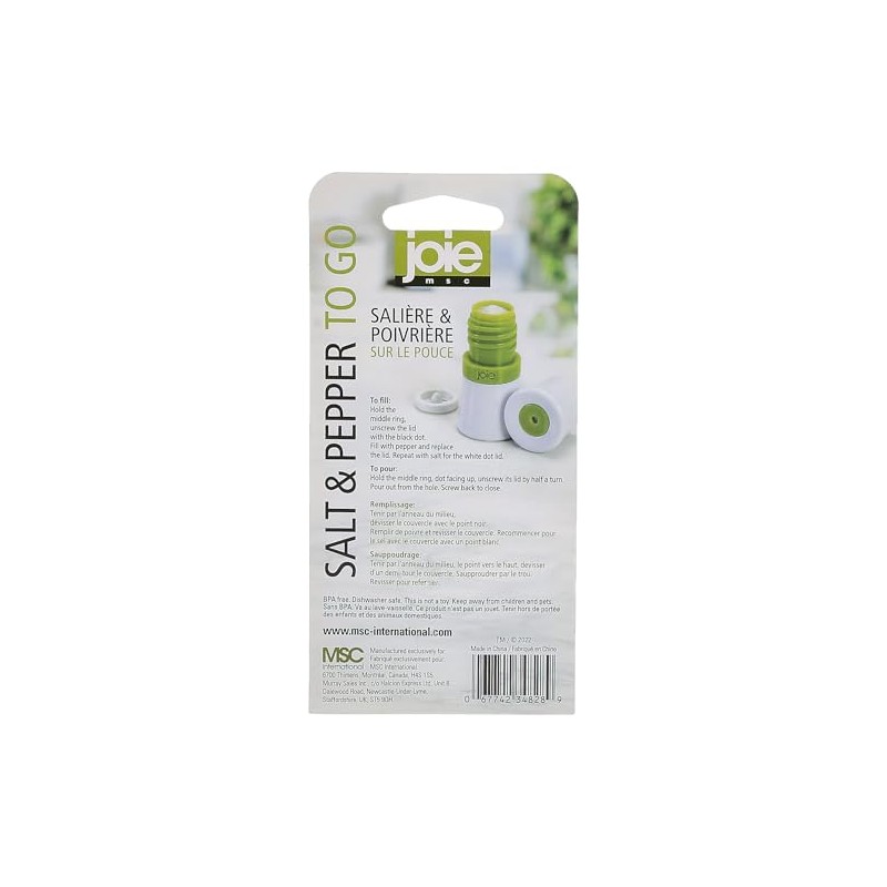 Joie Salt and Pepper To Go Shaker