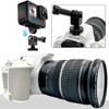 Aluminum Alloy Cold Shoe Tripod Mount Adapter for Action Cameras,