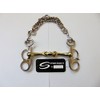 S-Products EQUESTRIAN BUTTERFLY PELHAM DOUBLE JOINTED LOZENGE GERMAN SILVER HORSE