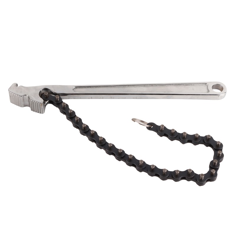 Chain Wrench High Hardness Surface Polished ChromePlated Chrome Vanadium Steel
