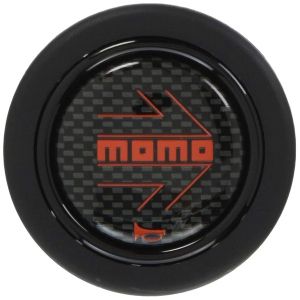 MOMO CARBON RED HB-07 Horn Button