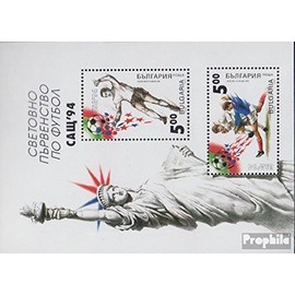 Prophila Collection Bulgaria Block 226 (Complete.Edition.) 1994 Football-WM 94, USA (Stamps for Collectors) Football