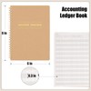 Koogel Accounting Ledger Book, Expense Tracker Notebook A5 Budget Book