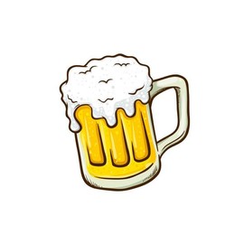 Beer Mug Edible Image Cupcake Toppers For 2" Cupcakes Or Cookies!