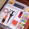 Pack of 8 Drawer Organiser, Organiser Storage Box, Plastic Drawer