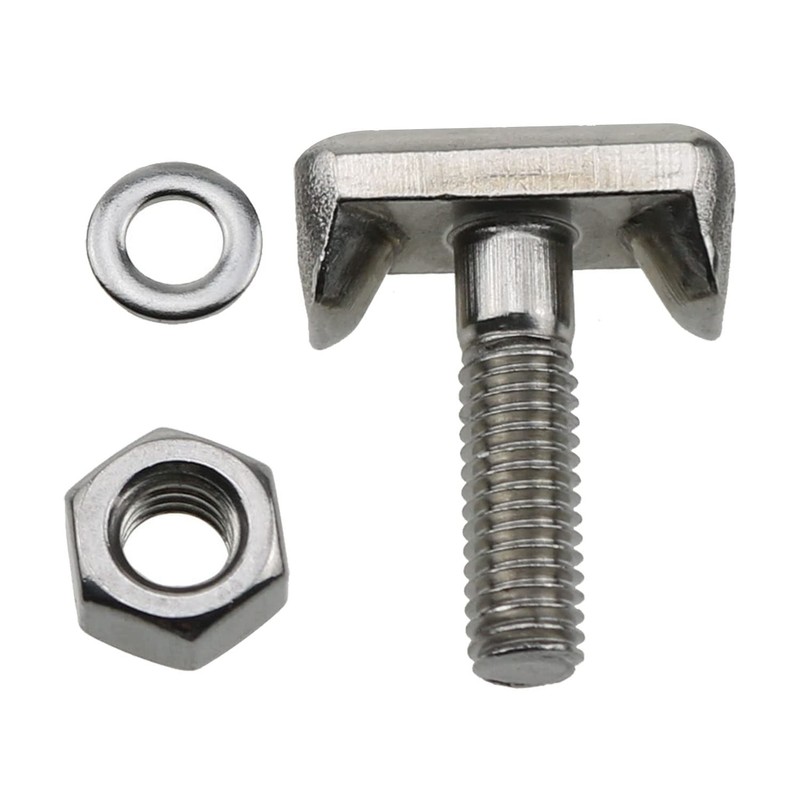 T-Bolt ZZHXSM 2 Sets Battery Clamp Terminal T Bolt Kit